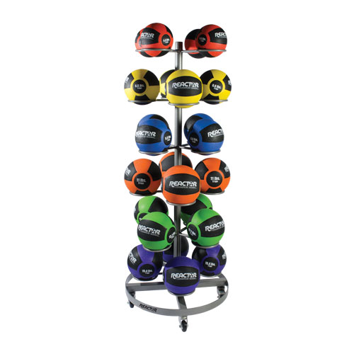 Picture of SSN 1367628 6-Tier Rolling Medicine Ball Rack
