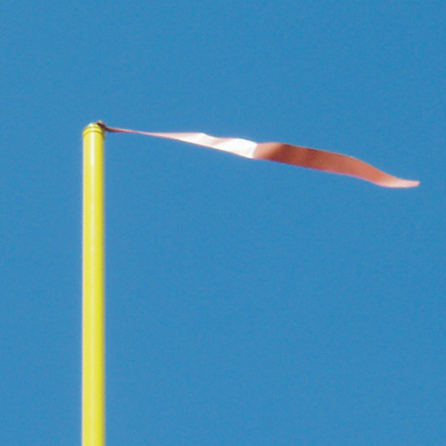 1197747DS Goal Post Wind Direction Flags, 4 x 42 in.