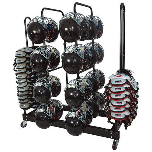 Combo Helmet & Shoulder Pad Rack