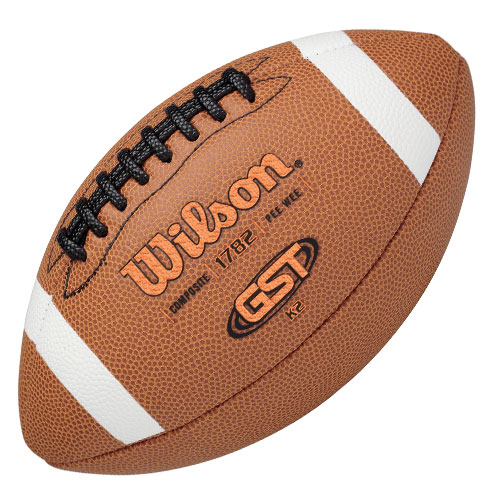 Picture of Wilson 1297317 GST Composite Football - K2