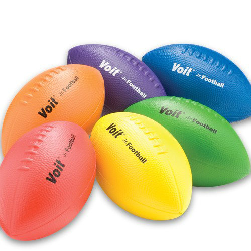 Tuff Coated Foam Football, Yellow