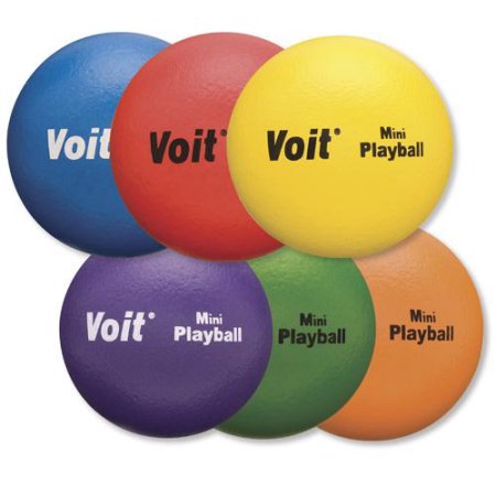 VTMNPGBL Soft Tuff-Coated Foam Low-Bounce Ball, Blue