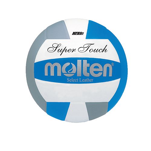 Picture of Molten 1376587 HS Super Touch Royal & Silver Volleyball