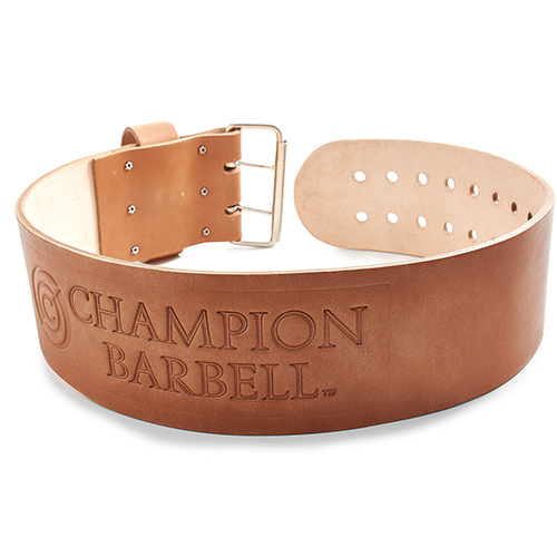 Picture of Champion Barbell CHOLBMDX Barbell Cowhide Weight Belt, Medium
