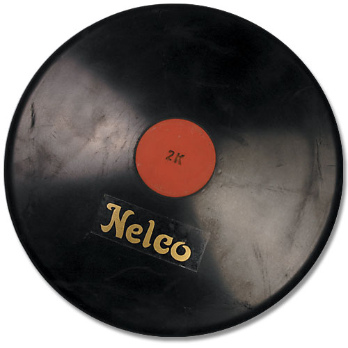 1 kg Official Discus Black Rubber