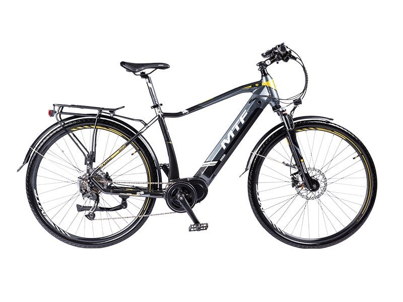 Road 6.3 M 20frame 20 in. Men Trekking Road Mountain E-Bike, Silver & Black