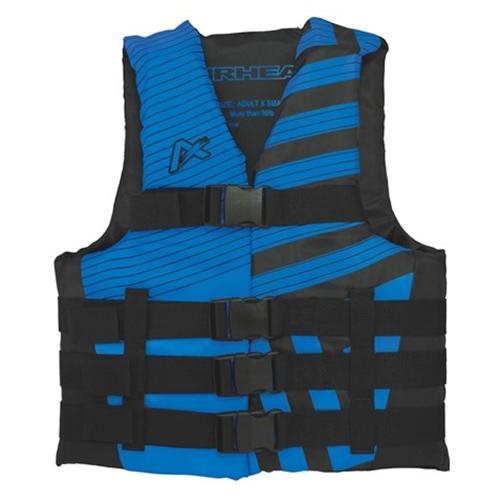 Picture of YCS 4012693 Trend Mens Closed Side Life Vest - Blue &amp; Black&#44; 4XL &amp; 6XL