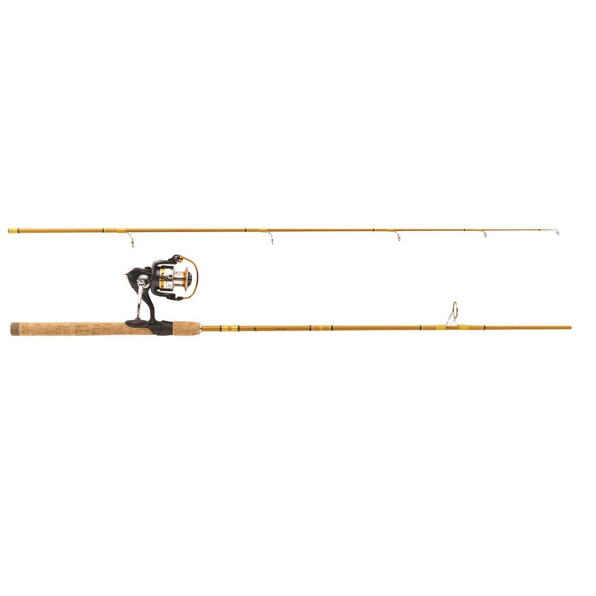 YCS  6 ft. 6 in. Eagle Claw Crafted Glass Spinning Combo Medium - 2 Piece