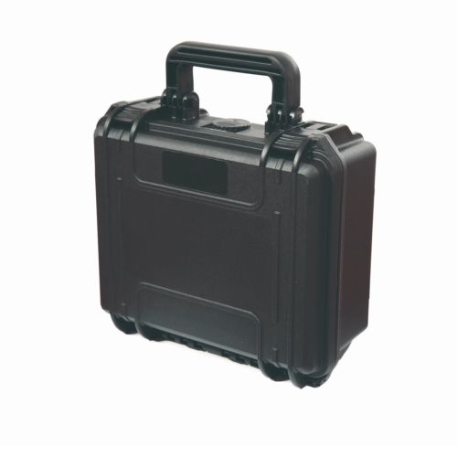 YCS  Plastica Max235h105S Waterproof Case - Black - 10.16 x 9.56 x 4.62 in. - Durable Design