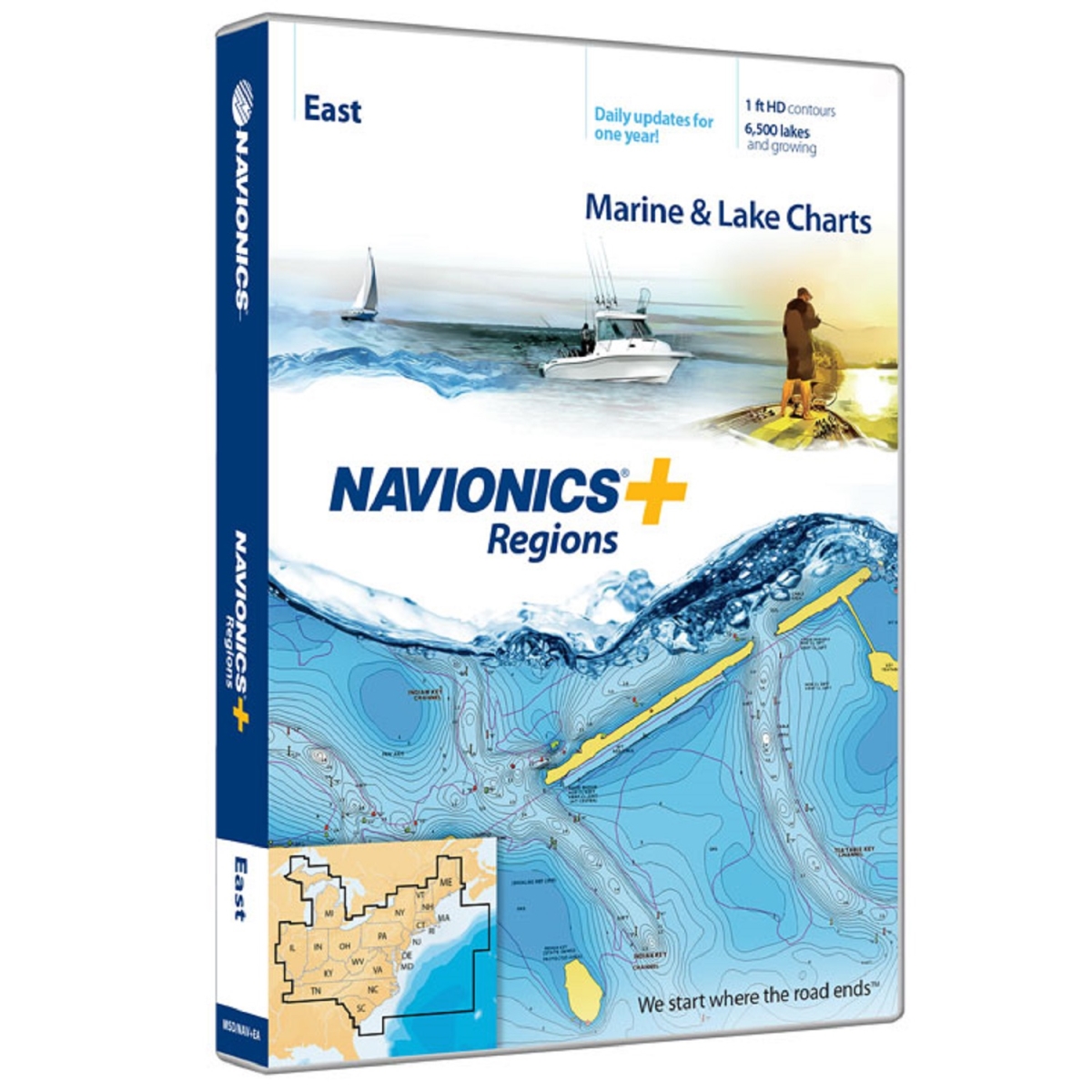 Picture of Navionics 4013883 Regions - East Region