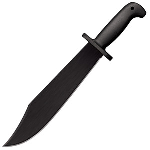 Black Bear Bowie Machete - Black - 17.75 in. - Durable Chopping Tool