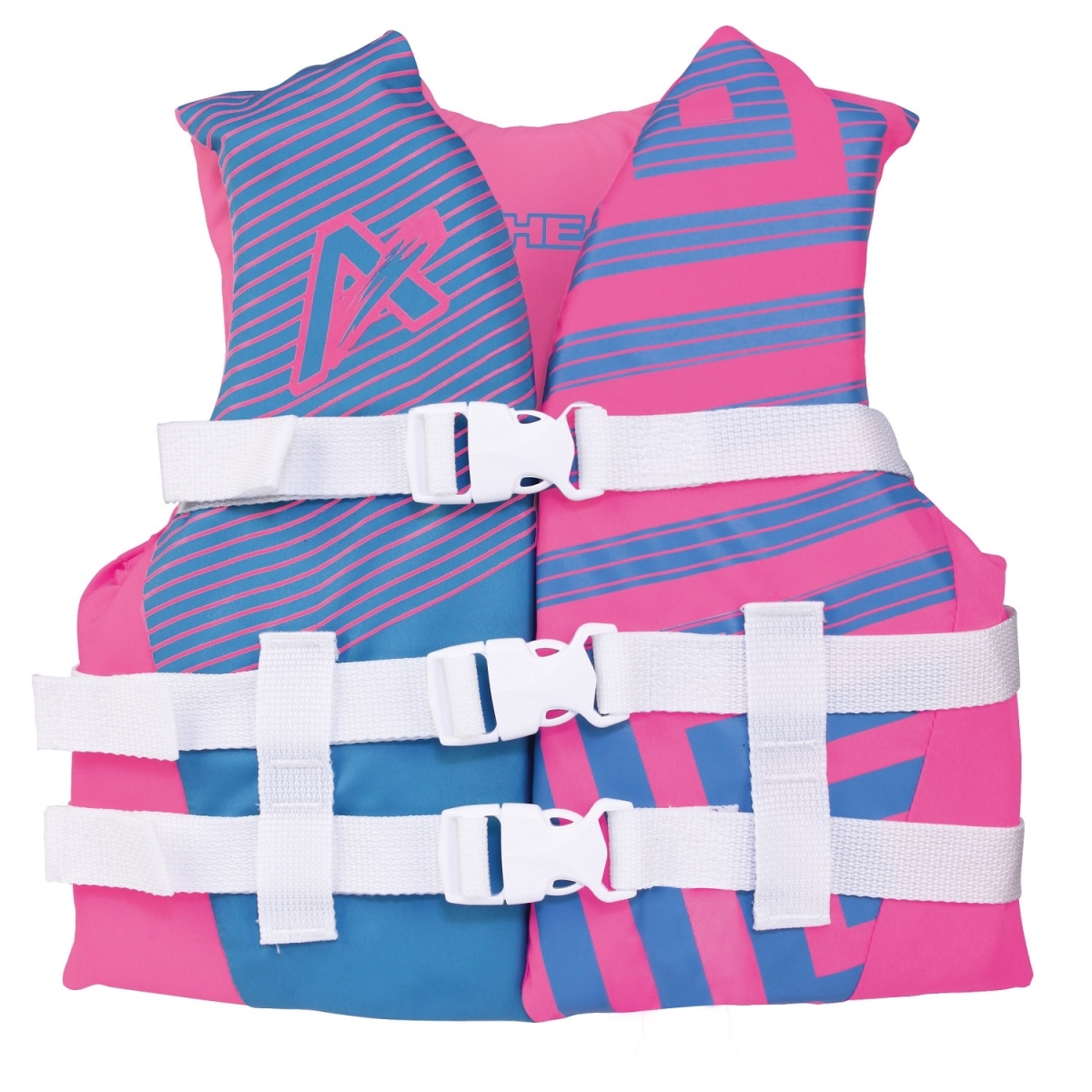 Picture of Airhead 4012684 Trend Girls Closed Side Life Vest&#44; Youth - Pink