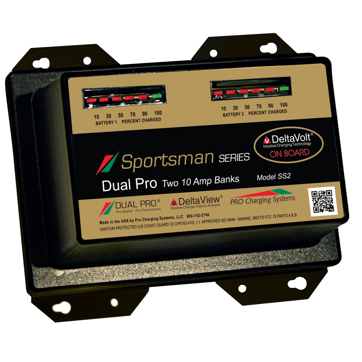 Picture of Dual Pro 20229 10A Sportsman Series SS2 Bank Charger