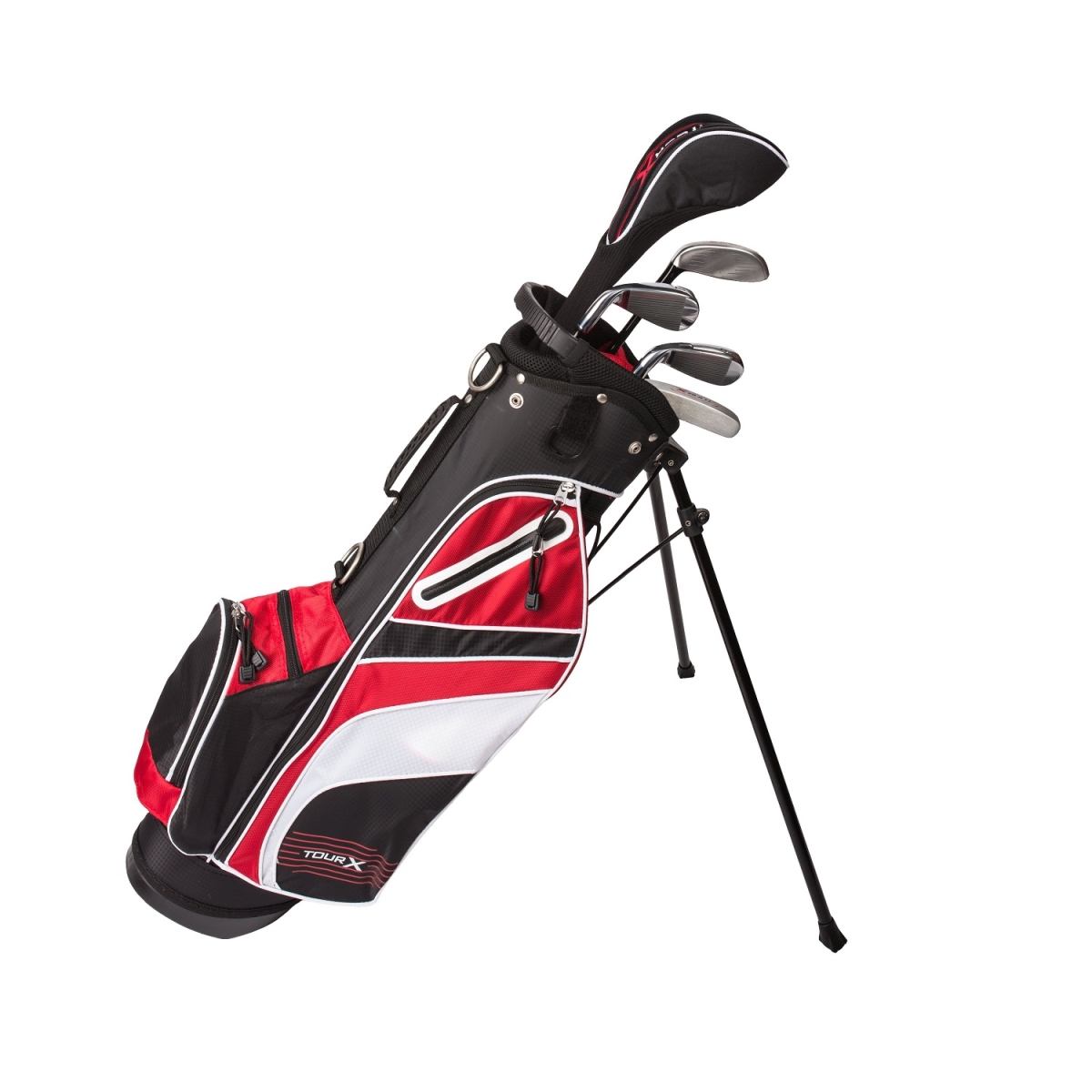 Picture of Merchants of Golf 1112551 Tour x Jr Golf Set with Stand Bag&#44; 5 Piece - Size 2