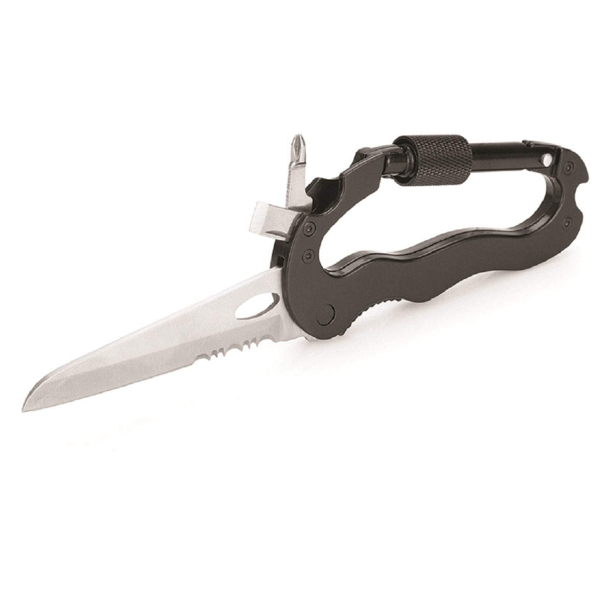 Picture of Sheffield 4016704 Wilco 4-in-1 Carabiner Multi-Tool