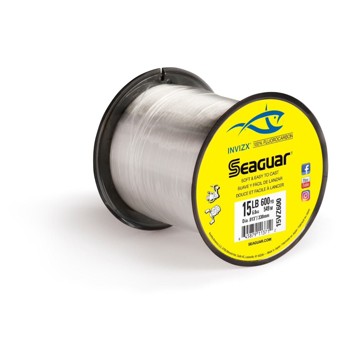 600 Yards InvizX Flourocarbon Fishing Line