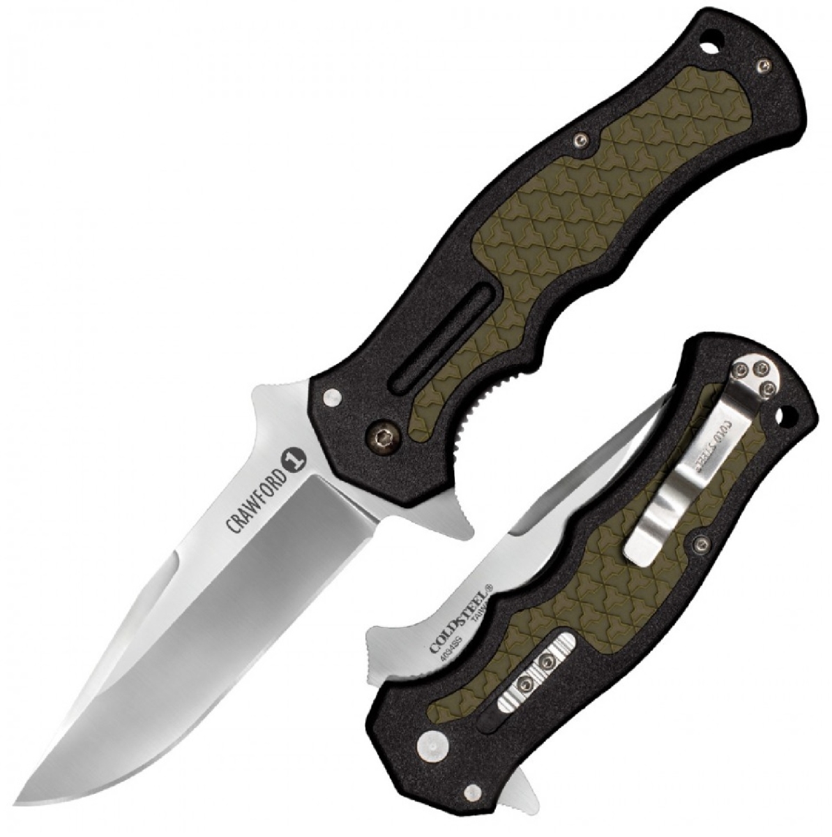 3.5 in. Crawford Model 1 Folder Blade with Zy-Ex Handle