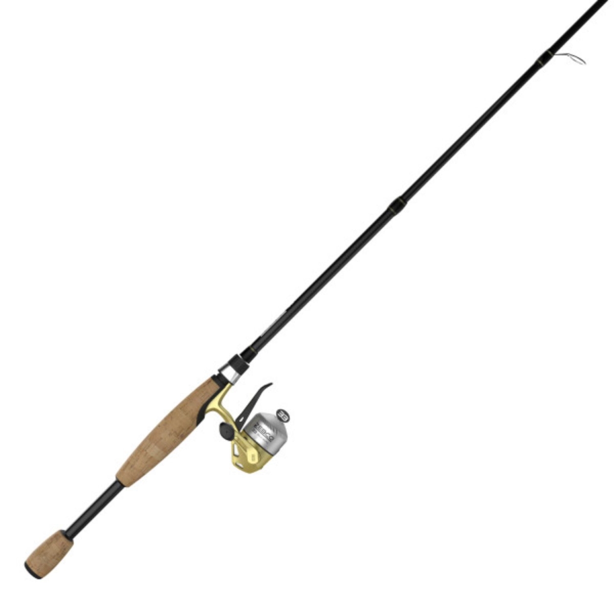 1120153 33 Micro 502UL Trigger Combo with Cajun Line, Gold - 4 lbs