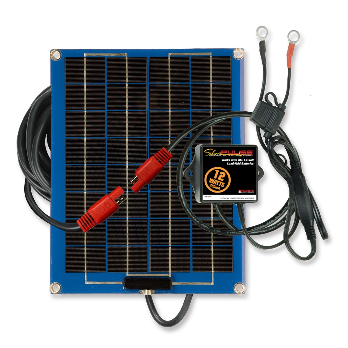 1115384 Solarpulse S-12 Solar Battery Charger Maintainer