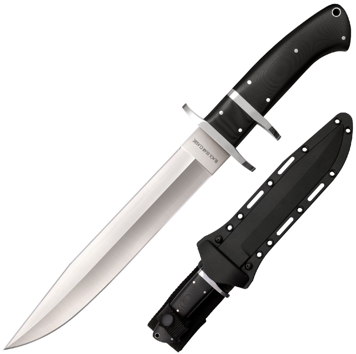 4019627 8.25 in. Black Bear Classic Fixed Blade with G10 Handle