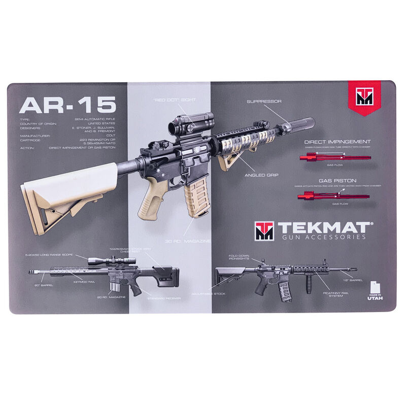 Picture of TekMat 1125988 AR15 Weapons Platform Design Door Mat