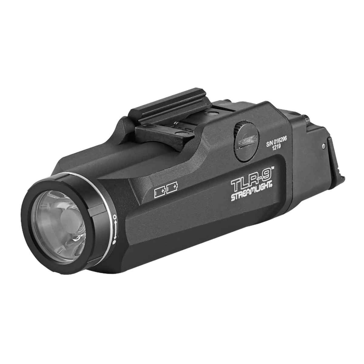 Streamlight TLR-9 Flex, Black Finish, 1000 Lumens, 1.5 Hour Runtime, Comes with High and Low Switch and (2) CR123A Lithium Batteries 69464