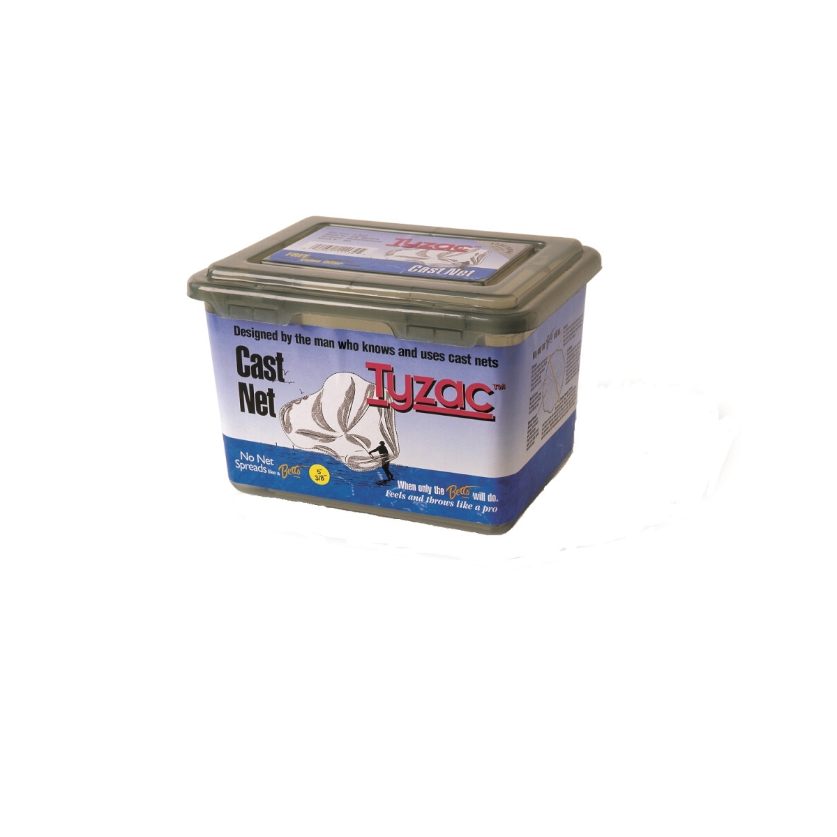 Tyzac Cast Net 7 ft. Mono 0.375 in. Mesh Box