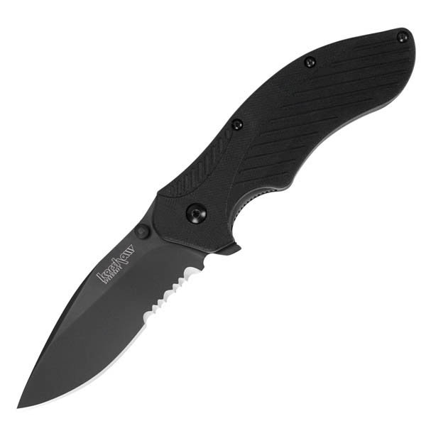 9000826 3.25 in. Clash Assisted Combo Edge GFN Handle Knief, Black