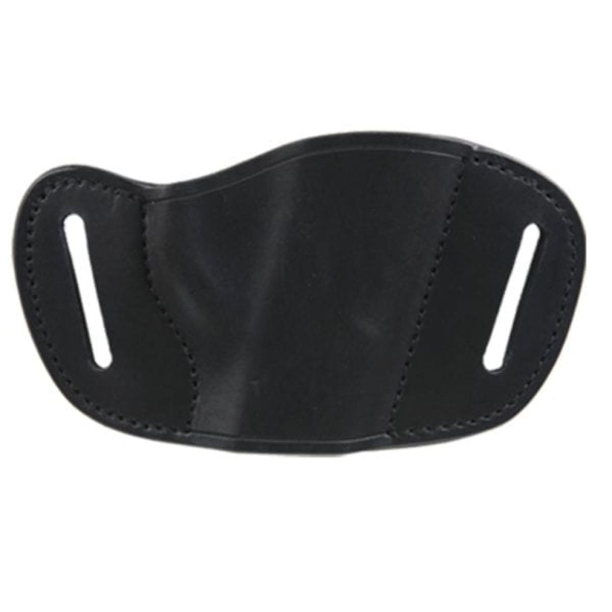 Picture of Bulldog Cases 1126399 Black Molded Leather Belt Slide Holster&#44; Medium