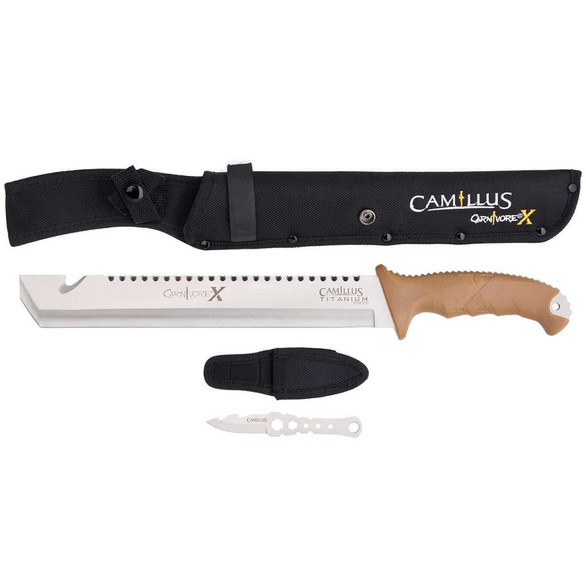 4010595 18 in. Titanium Bonded Carnivore X Machete
