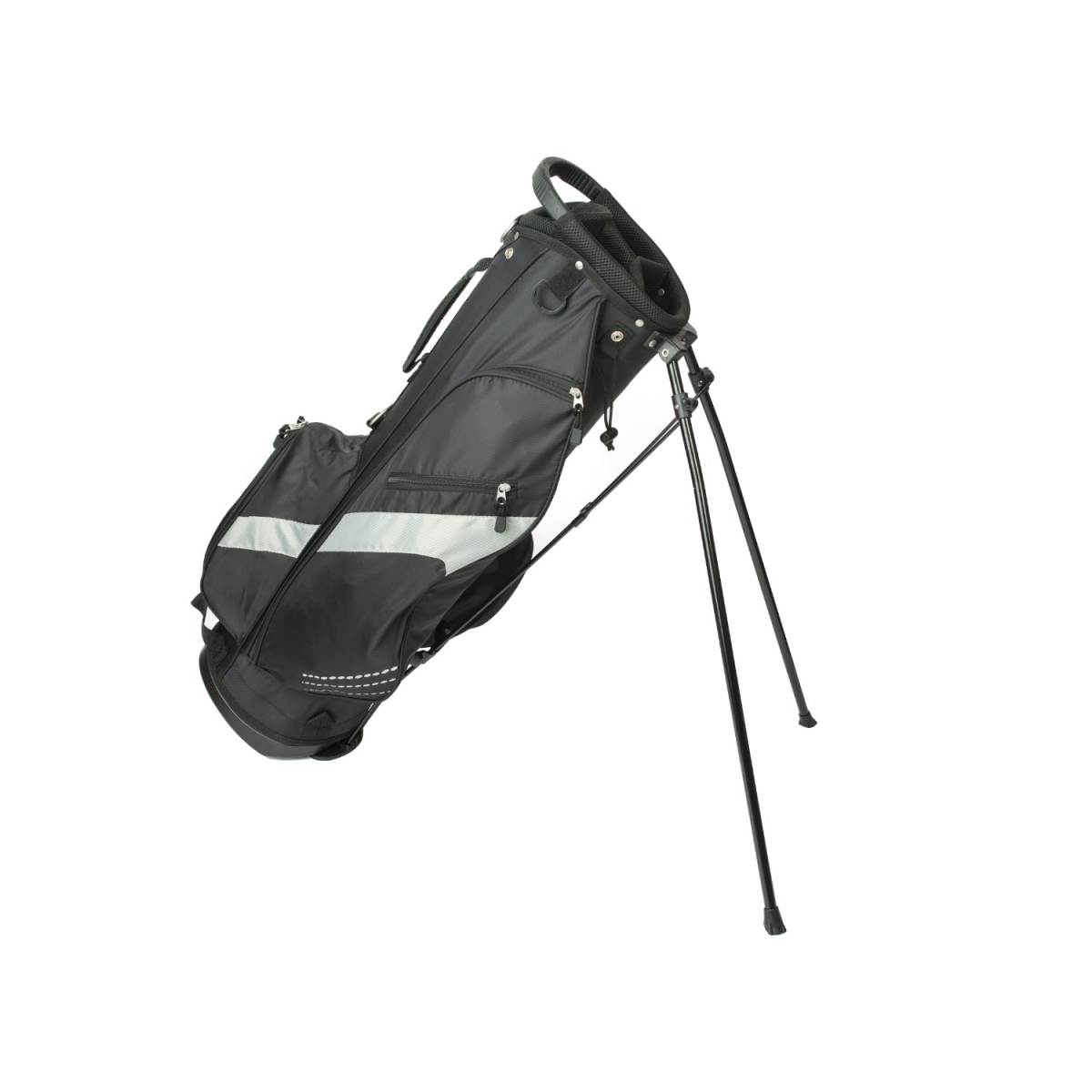 Picture of Merchants of Golf 1114971 Tour X SS Golf Stand Bags&#44; Black & Charcoal