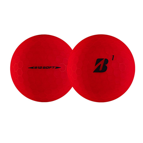 Picture of Bridgestone 1129009 e12 Contact Golf Ball - Dozen&#44; Red