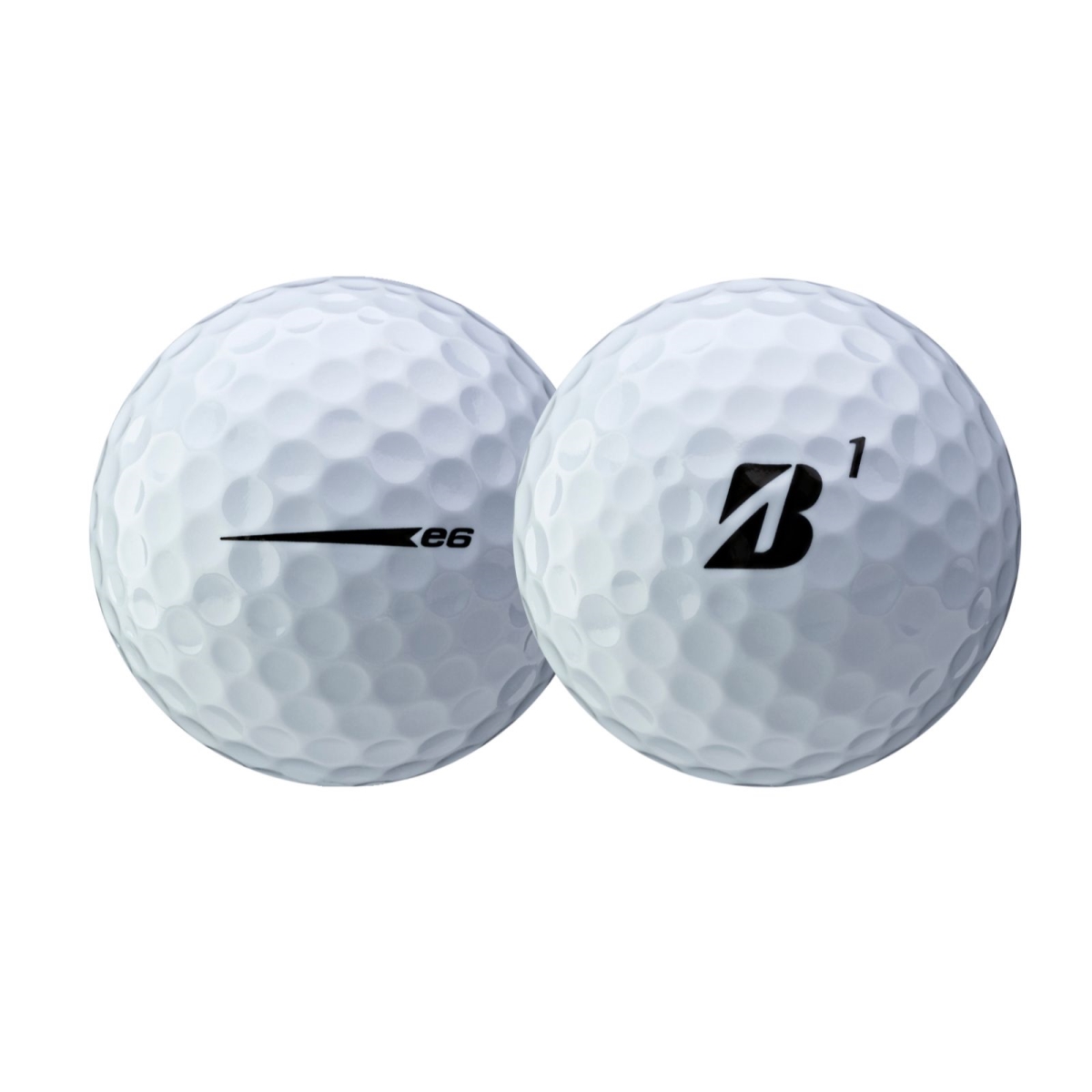 Picture of Bridgestone 1129012 2021 e6 White Golf Ball&#44; Pack of 12