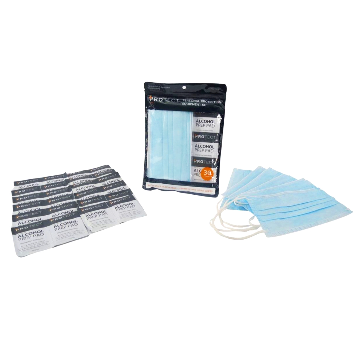 1126812 Protect Medical PPE Kit, 30 Piece