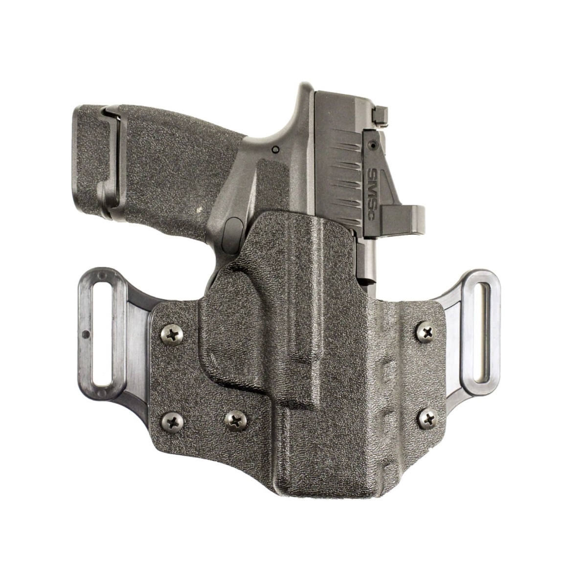 1129125 Veiled Partner OWB Glock 19, 19X & 45, 23 & 32 Kydex Holster, Black