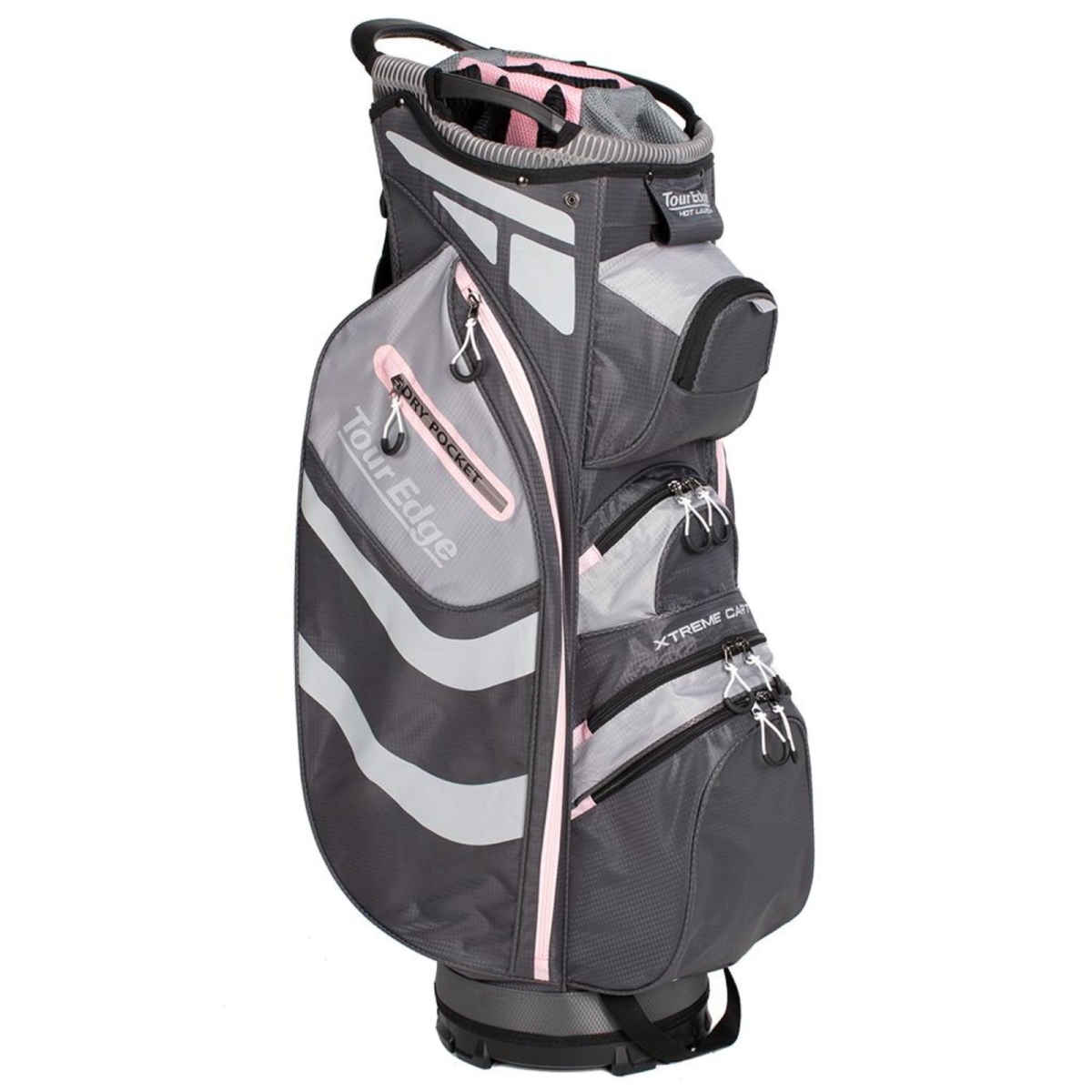 Picture of Tour Edge 1130133 Hot Launch Xtreme Cart 5.0 Golf Bag&#44; Silver-Pixie