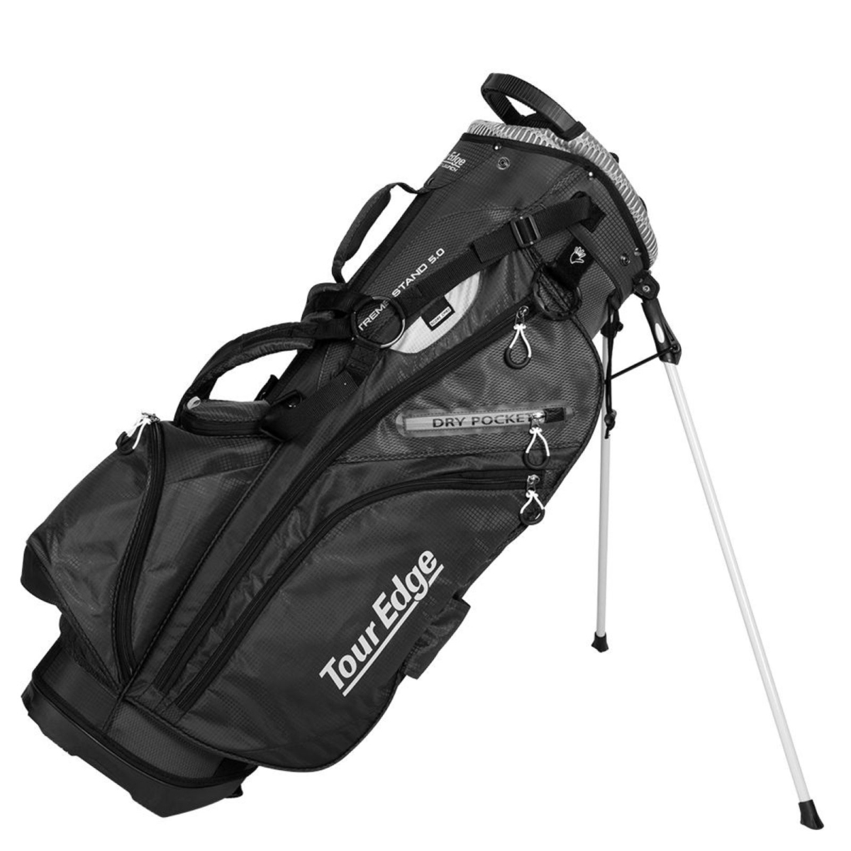 Picture of Tour Edge 1130135 Hot Launch Xtreme Stand 5.0 Bag&#44; Black