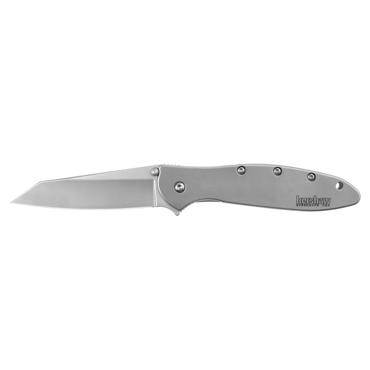 1130833 3 in. Ken Onion Random Leek Assisted Flipper Knife, Bead Blast