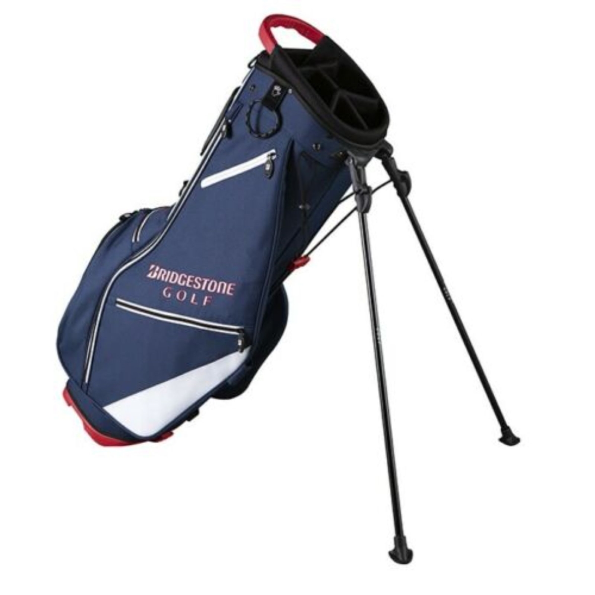 Picture of Bridgestone 1132499 Golf Lightweight Stand Bag, Navy