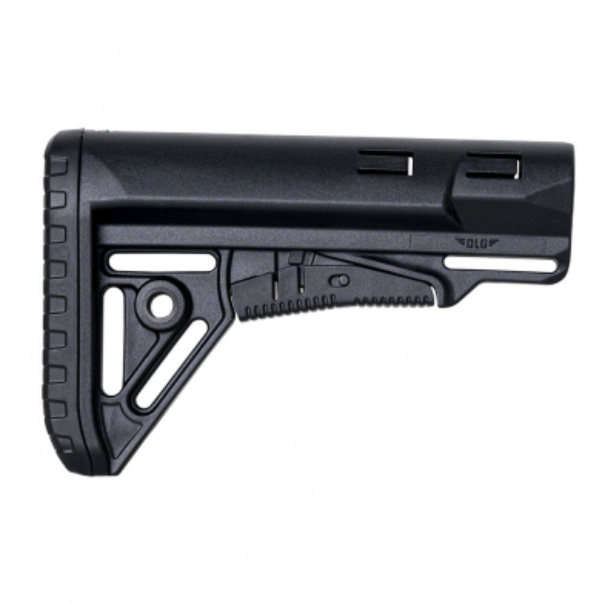 1131888 1.5 in. Ncstar Sharp Mil-spec Stock Nc Dlg-129 Sharp Milspec Stock, Black