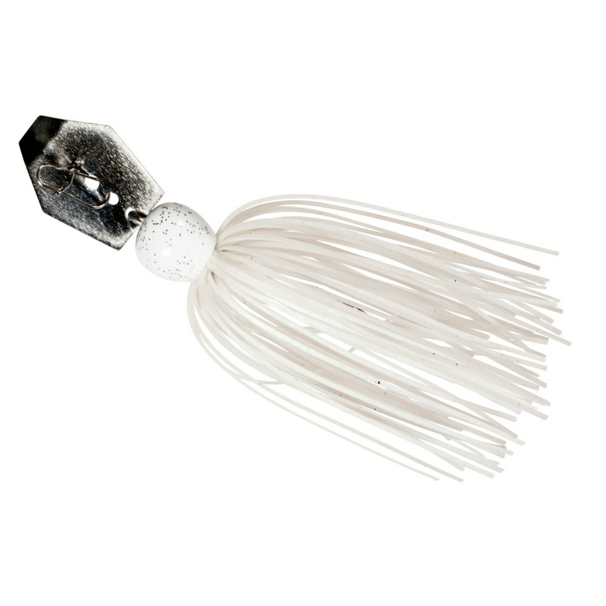 0.1875 oz Mini Max Chatterbait, Pearl Ghost