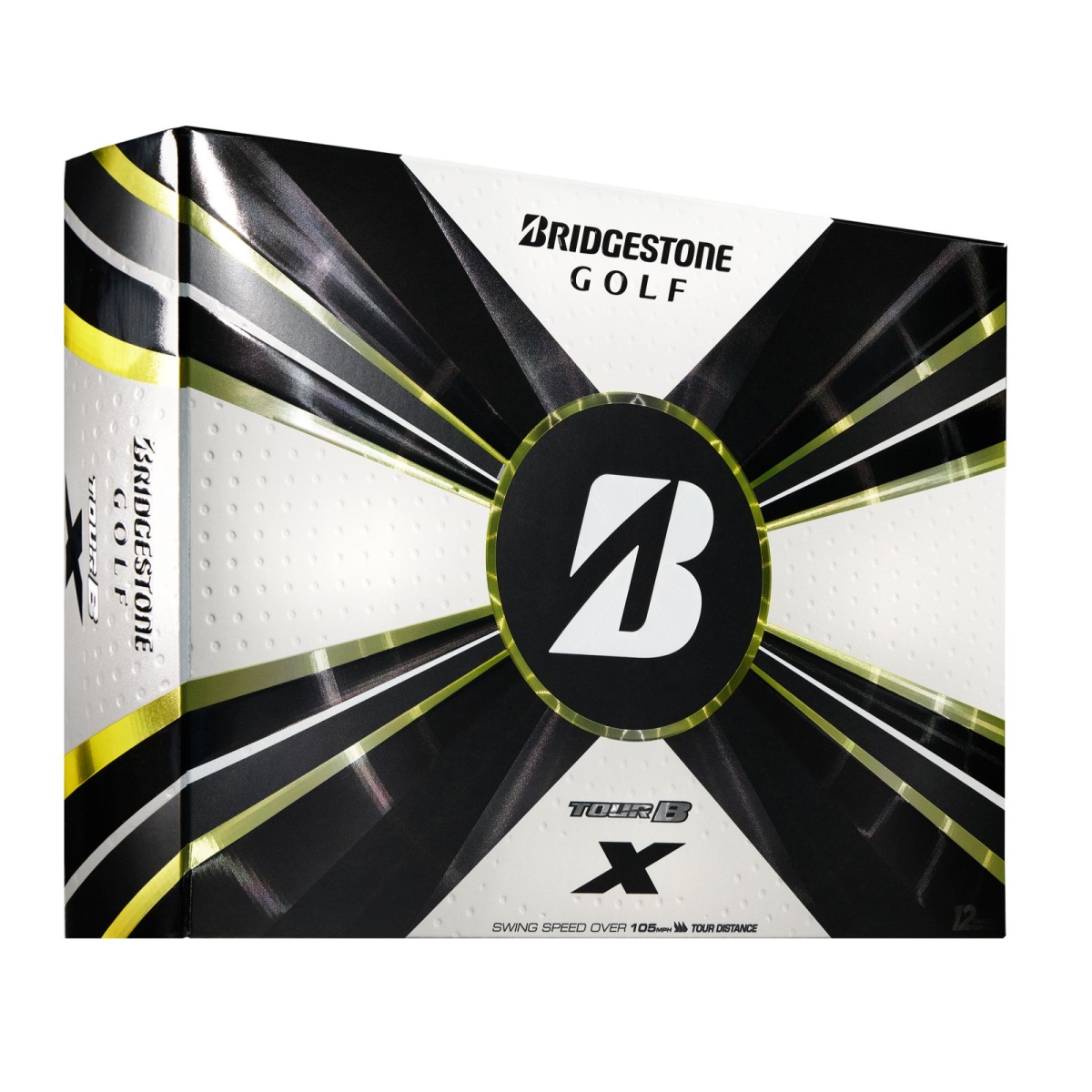 Picture of Bridgestone 1132488 Tour B X 2022 Dozen Golf Balls&#44; White