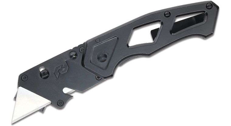 1133339 Tradesman Folding Utility Knife, Black