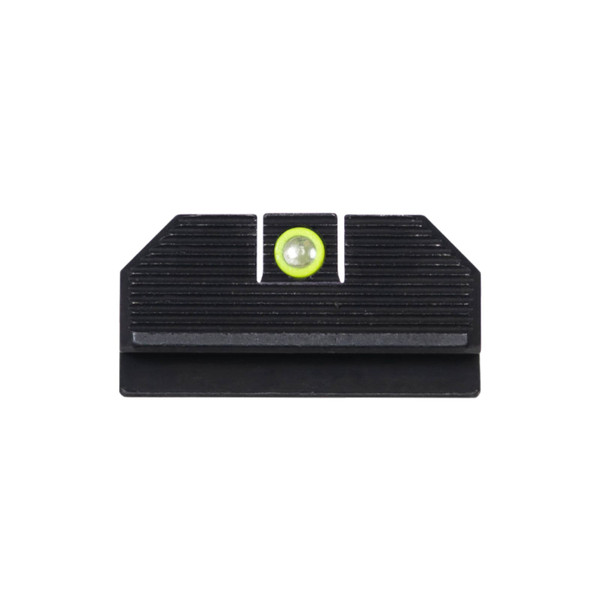 Sportsmans Supply 1135133 Optics Ruger Max 9 Yellow Front Ring Rear, Black - Square