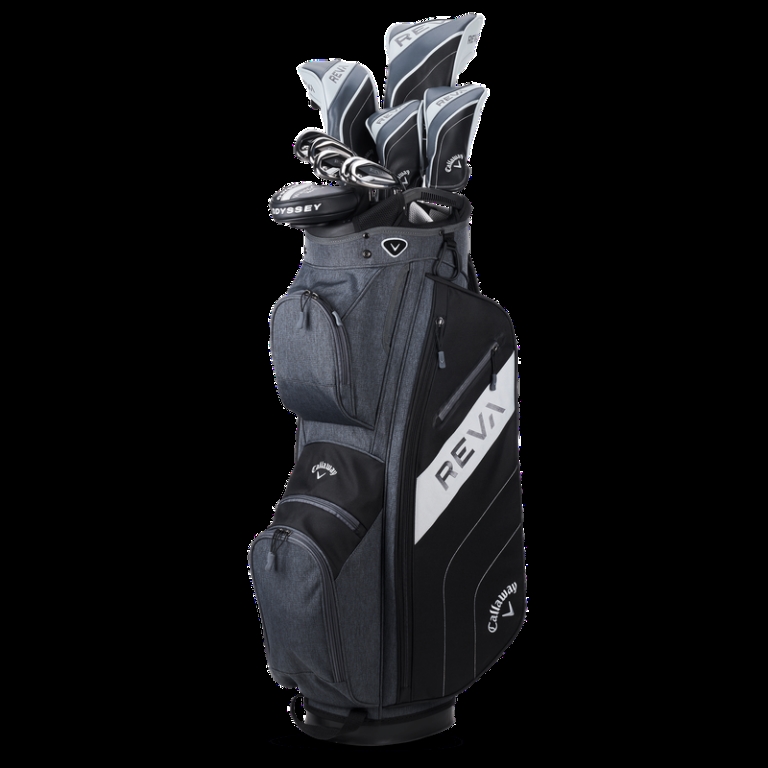 Picture of Callaway Golf 1150567 Womens Reva Golf Set with Cart Bag&#44; Black - 11 Piece
