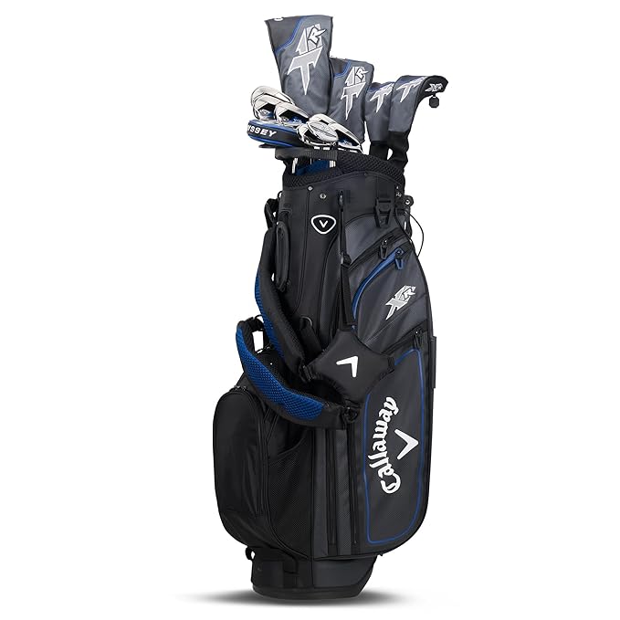 Picture of Callaway Golf 1150565 XR Complete Set - Right - Steel - Standard Length & Stiff&#44; Blue & Silver