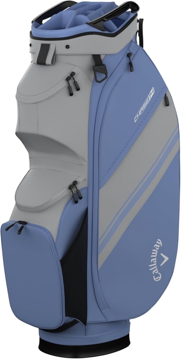 Picture of Callaway Golf 1150545 Chase 14 Cart Bag&#44; Silver & Hydrangea