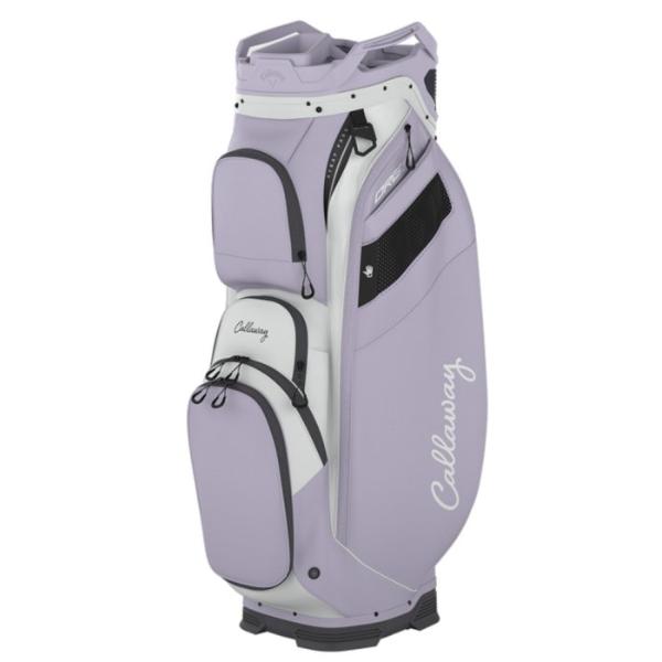 Picture of Callaway Golf 1150555 ORG 14 Cart Bag&#44; Silver & Orchid Petal