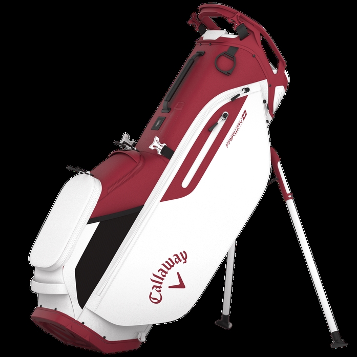 Picture of Callaway Golf 1150535 Fairway Plus Stand Bag&#44; Red & White