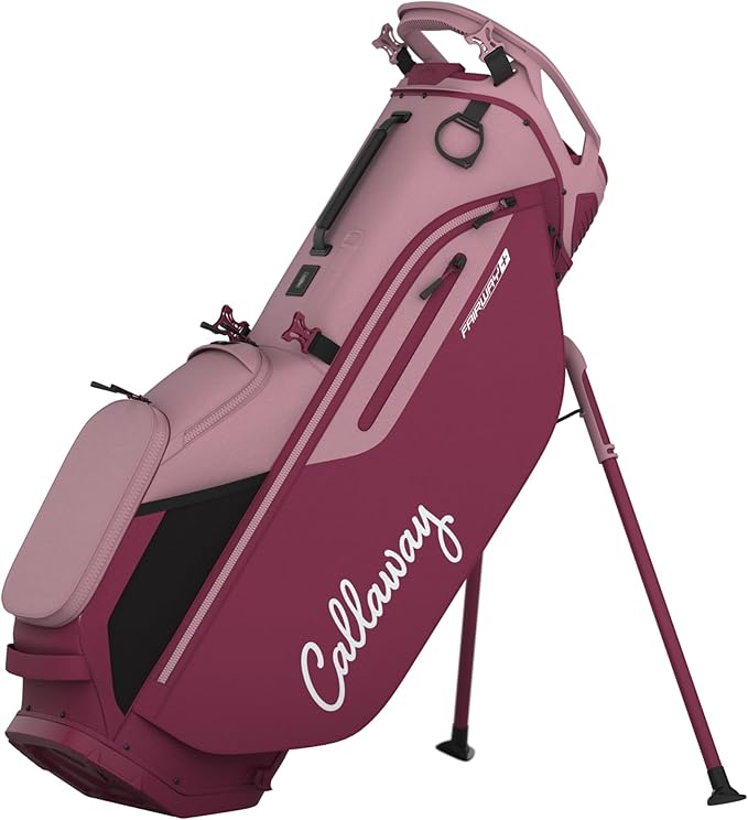 Picture of Callaway Golf 1150536 Fairway Plus Stand Bag&#44; Lilas Pink & Red Plum